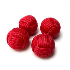 Set of 4 Ungimmicked Airey Balls - Red